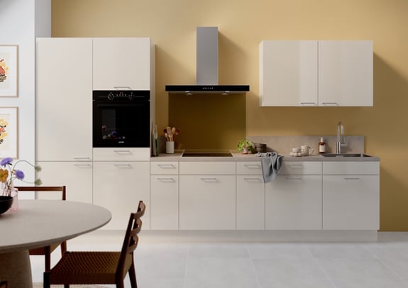 Kutchenhaus Flash Satin Grey High Gloss