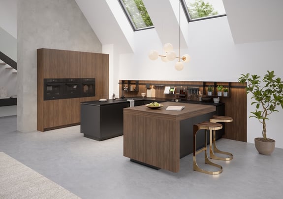 Kutchenhaus Structura Milano Walnut