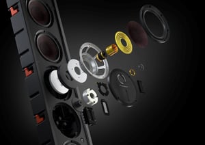 exploded view Dali speaker